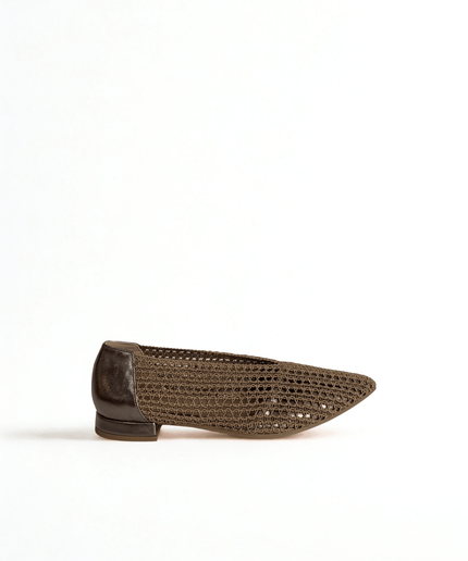 Ballerina traforata bronzo - Piedi Folli