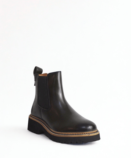 Beatles in pelle olive - Piedi Folli