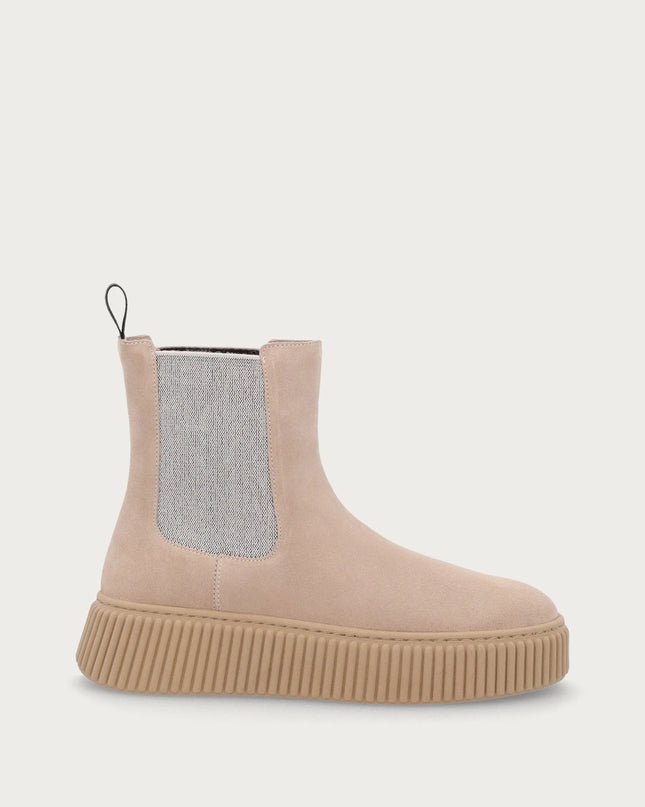 Beatles sporty-casual in pelle scamosciata - Piedi Folli