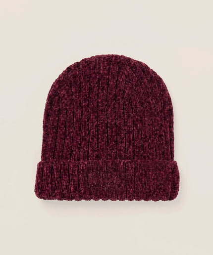 Berretto Beanie a Costine in Ciniglia - Piedi Folli