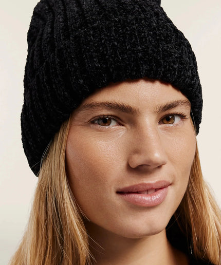 Berretto Beanie a Costine in Ciniglia - Piedi Folli