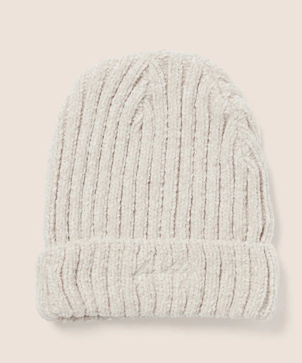 Berretto Beanie a Costine in Ciniglia - Piedi Folli