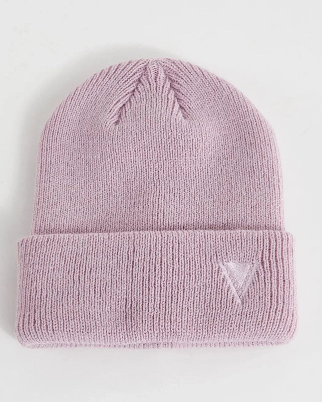 Berretto beanie rosa in maglia - Piedi Folli