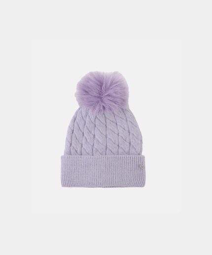 Berretto in maglia con Pompon - Piedi Folli