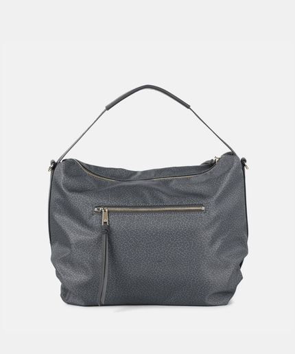 Borsa A Mano Cloud In Tessuto Logato - Piedi Folli