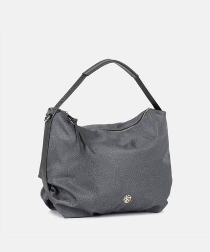 Borsa A Mano Cloud In Tessuto Logato - Piedi Folli