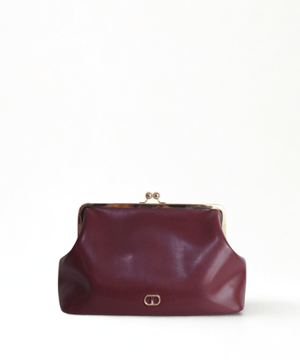 Borsa a tracolla a clutch con Oval T - Piedi Folli