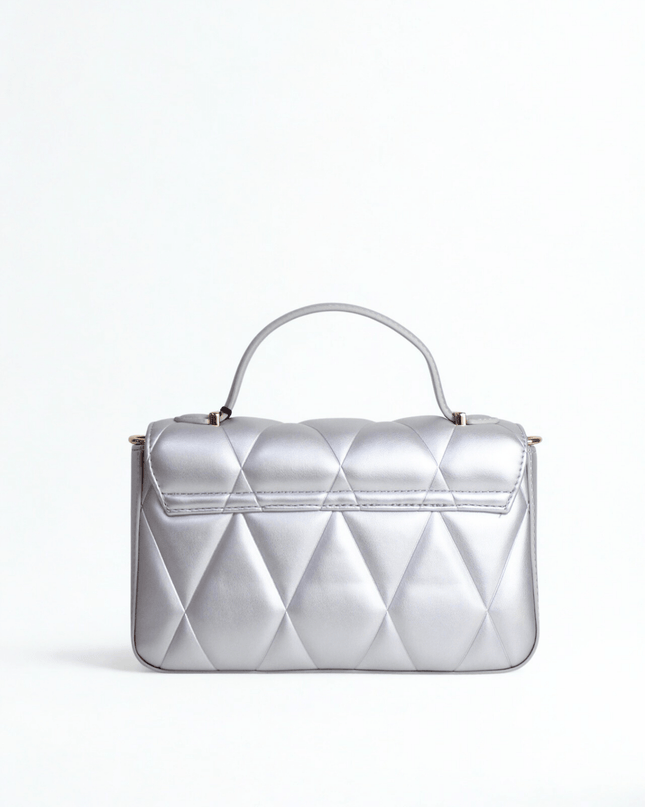 Borsa a tracolla argento - Piedi Folli