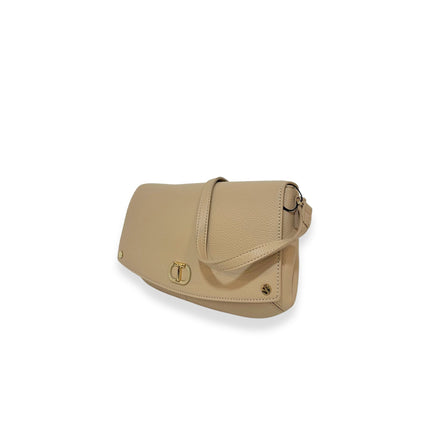 Borsa a tracolla beige - Piedi Folli