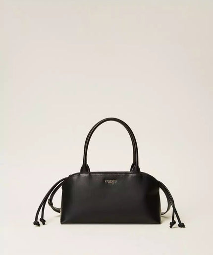 Borsa bauletto con pochette stampata - Piedi Folli