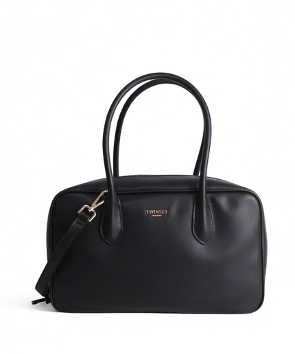 Borsa bauletto grande con logo - Piedi Folli