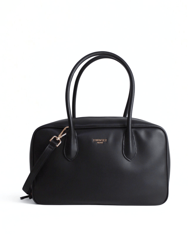 Borsa bauletto grande con logo - Piedi Folli