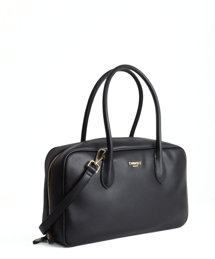 Borsa bauletto grande con logo - Piedi Folli
