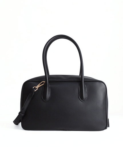 Borsa bauletto grande con logo - Piedi Folli