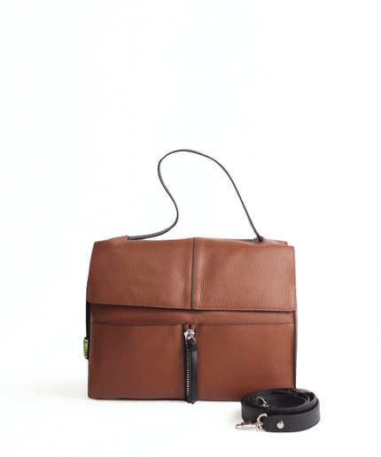 Borsa Clio satchel l - Piedi Folli