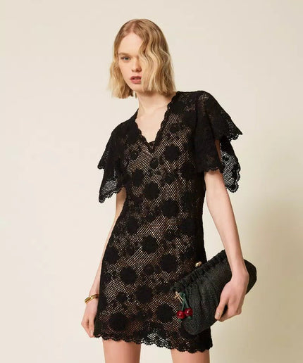 Borsa clutch in rafia con charm - Piedi Folli