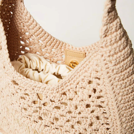 Borsa hobo crochet - Piedi Folli