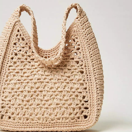 Borsa hobo crochet - Piedi Folli