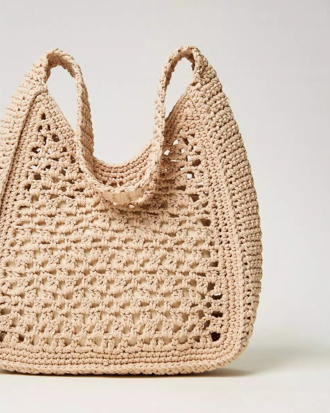 Borsa hobo crochet - Piedi Folli