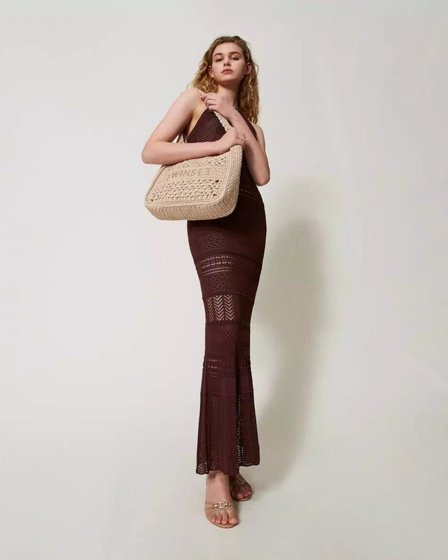 Borsa hobo crochet - Piedi Folli