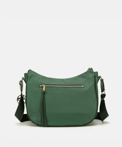 Borsa Hobo Large Donna Cloud In Tessuto Logato - Piedi Folli