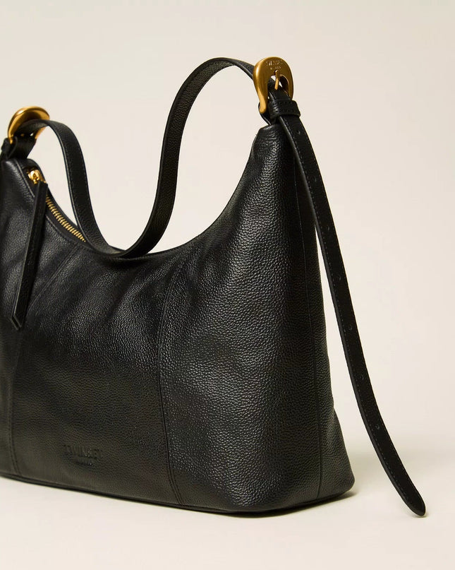 Borsa hobo regolabile in pelle - Piedi Folli