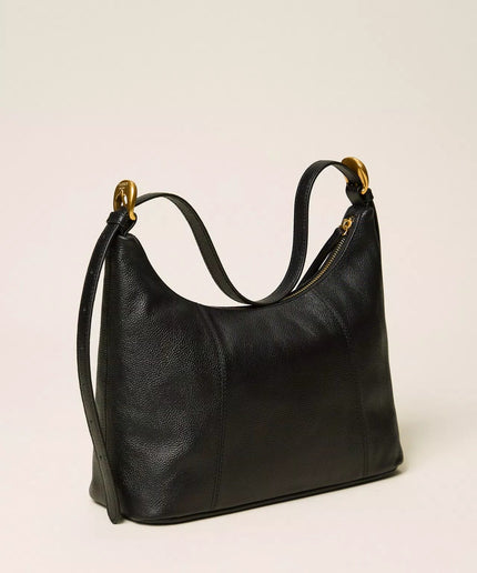 Borsa hobo regolabile in pelle - Piedi Folli