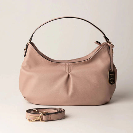 Borsa hobo rosa cipria - Piedi Folli