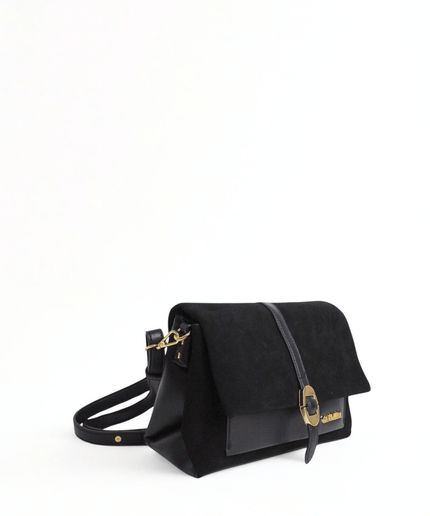 Borsa in pelle nero - Piedi Folli