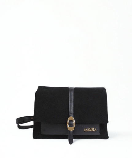 Borsa in pelle nero - Piedi Folli