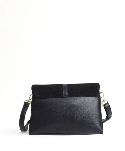 Borsa in pelle nero - Piedi Folli