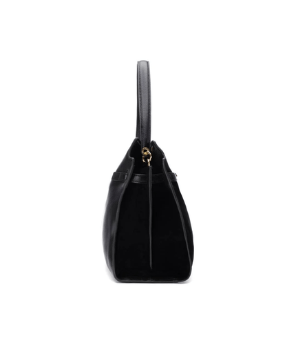 Borsa in pelle nero - Piedi Folli
