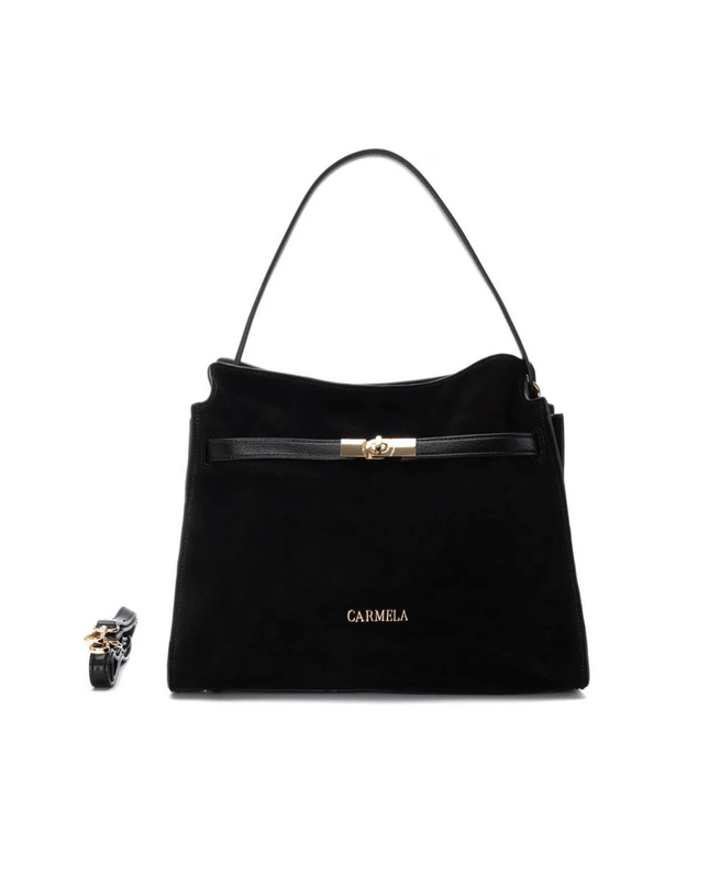 Borsa in pelle nero - Piedi Folli
