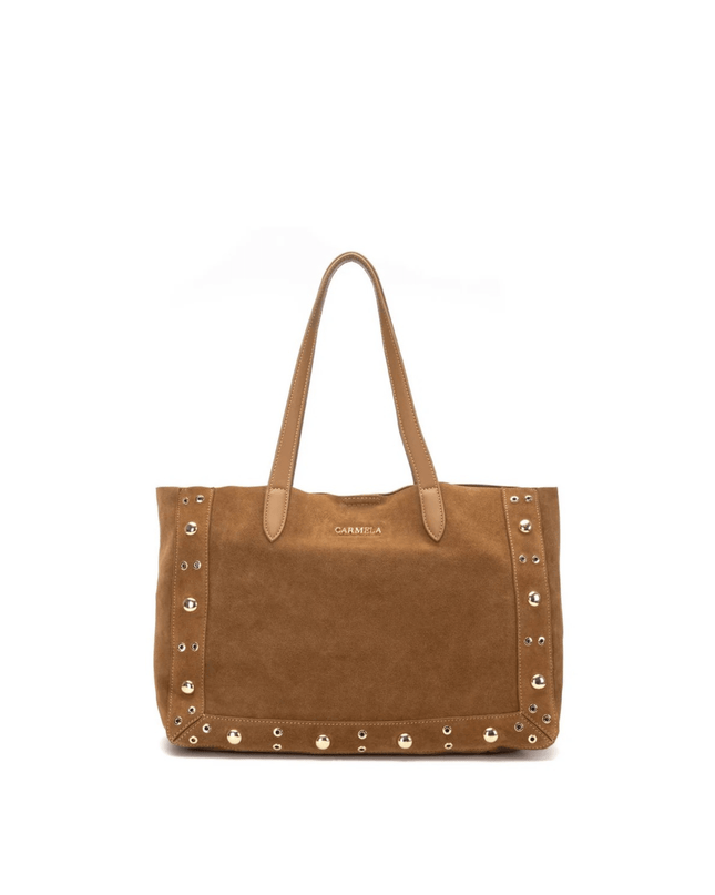 Borsa in pelle scamosciata - Piedi Folli