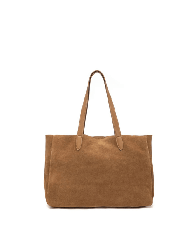 Borsa in pelle scamosciata - Piedi Folli