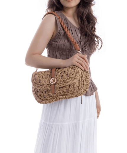 Borsa in rafia - Piedi Folli