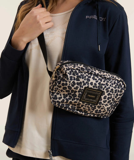 Borsa - Marsupio in canvas fantasia animalier - Piedi Folli