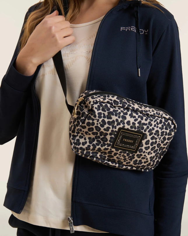 Borsa - Marsupio in canvas fantasia animalier - Piedi Folli