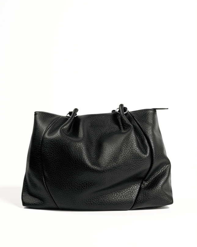 Borsa morbida con grana nera - Piedi Folli
