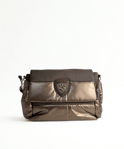 Borsa nylon dark brown - Piedi Folli