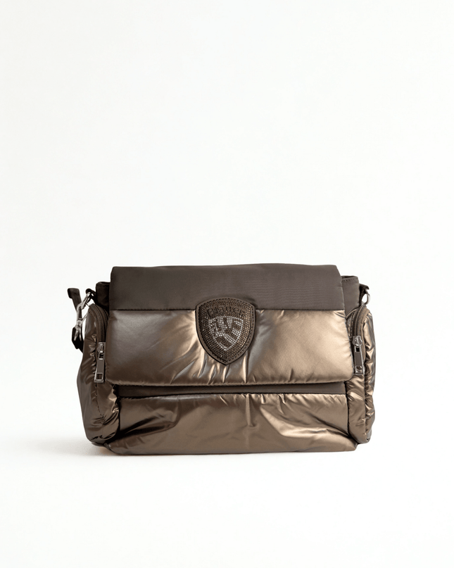 Borsa nylon dark brown - Piedi Folli