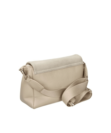 Borsa scamosciata con tracolla - Piedi Folli