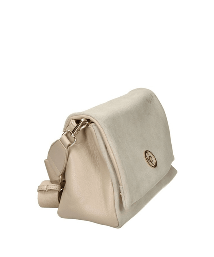 Borsa scamosciata con tracolla - Piedi Folli