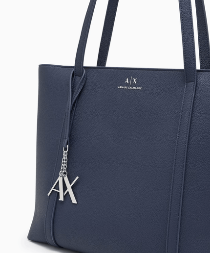 Borsa shopper blu - Piedi Folli