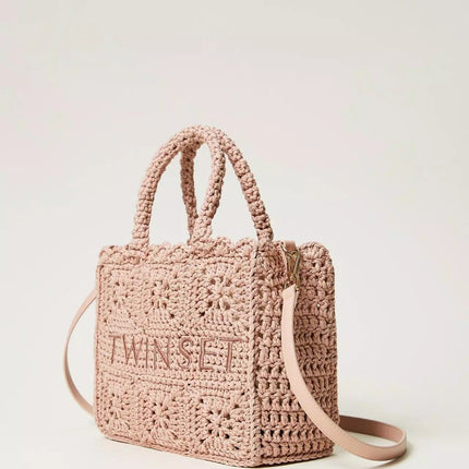 Borsa shopper ‘Bohémienne’ crochet - Piedi Folli