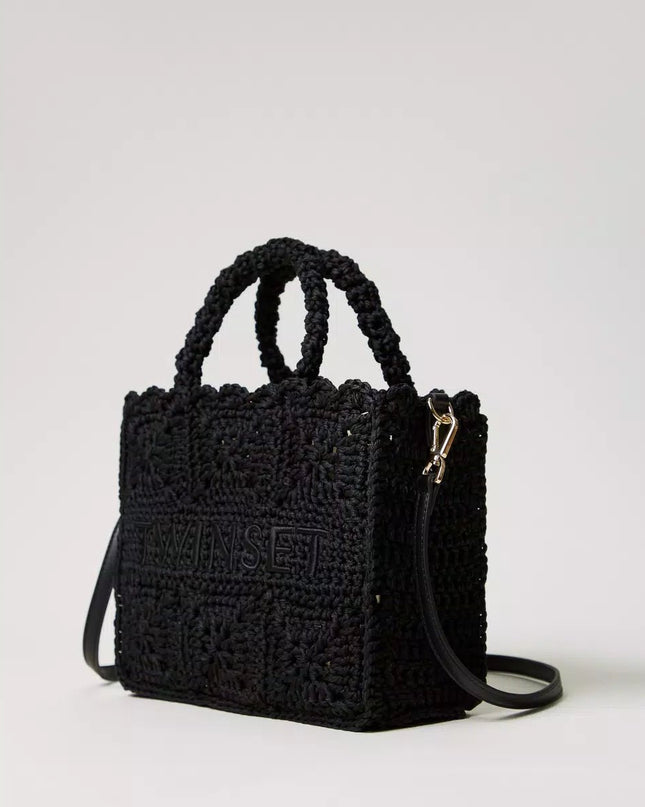 Borsa shopper ‘Bohémienne’ crochet - Piedi Folli