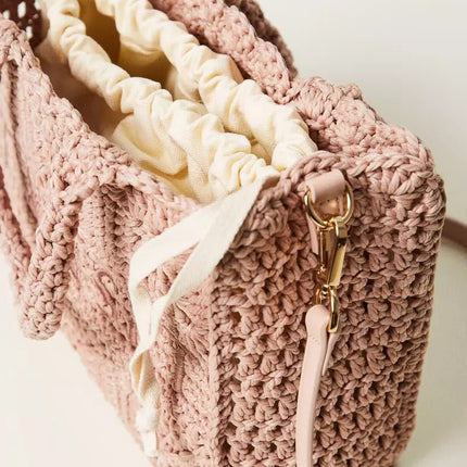 Borsa shopper ‘Bohémienne’ crochet - Piedi Folli