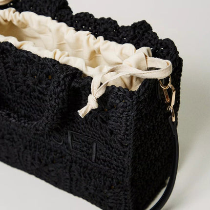 Borsa shopper ‘Bohémienne’ crochet - Piedi Folli