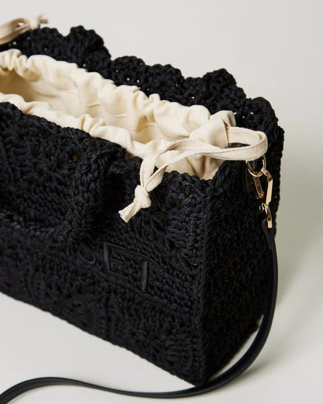 Borsa shopper ‘Bohémienne’ crochet - Piedi Folli