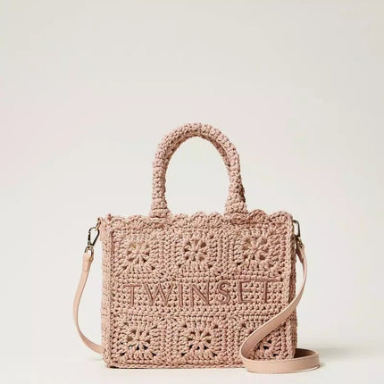 Borsa shopper ‘Bohémienne’ crochet - Piedi Folli